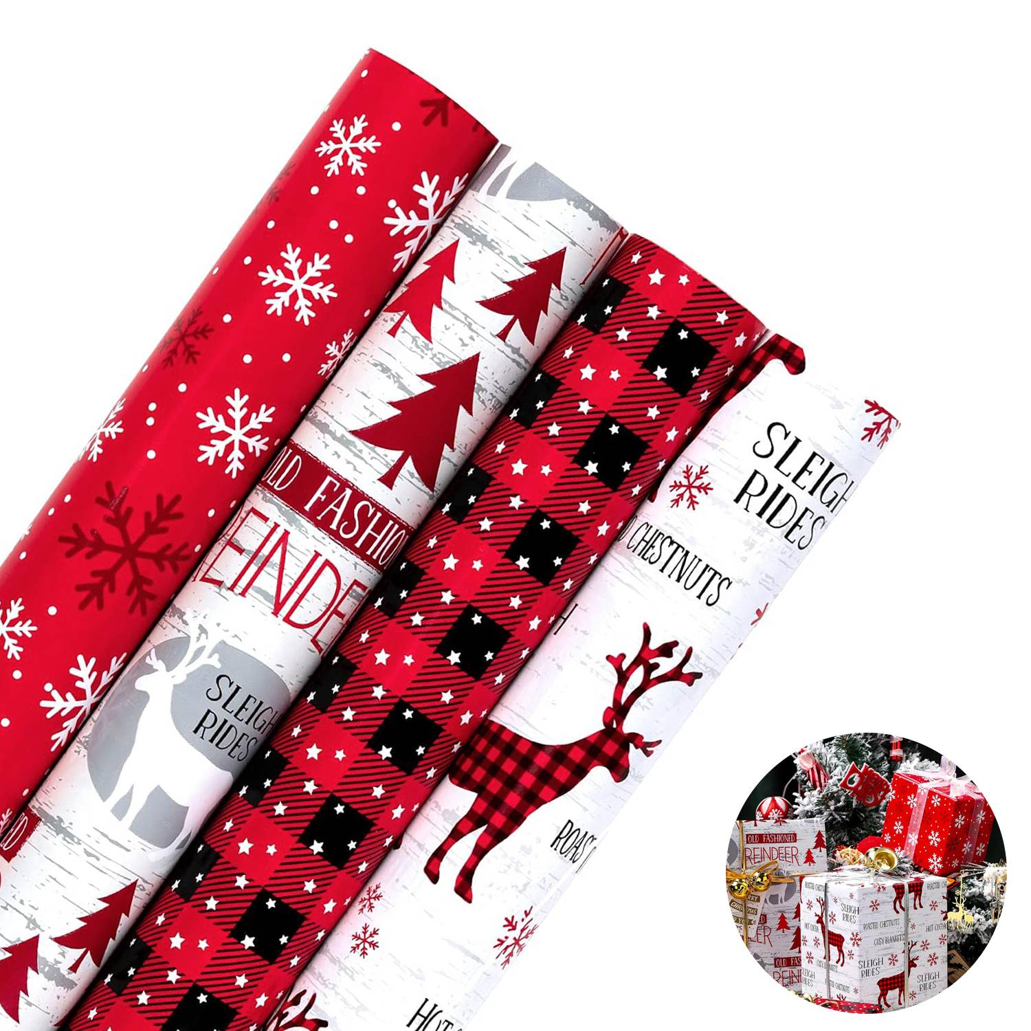 Holiday Wrap Paper 8