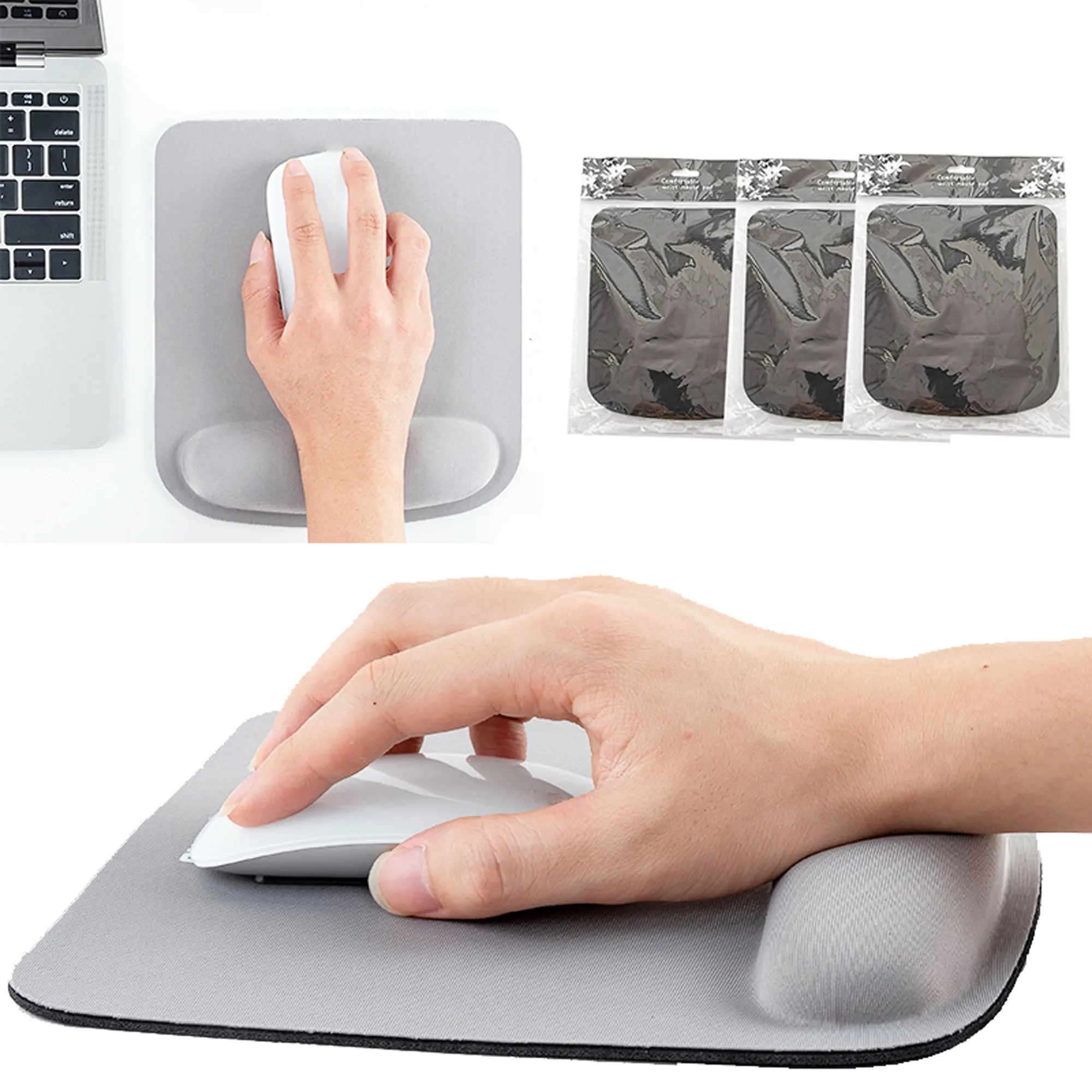 Full Color Square Sponge Wrist Pad MOQ 100PCS 5