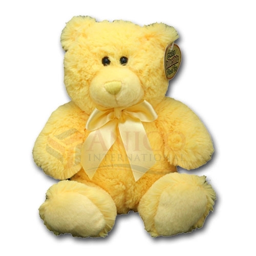 8" Bright Color Yellow Bear