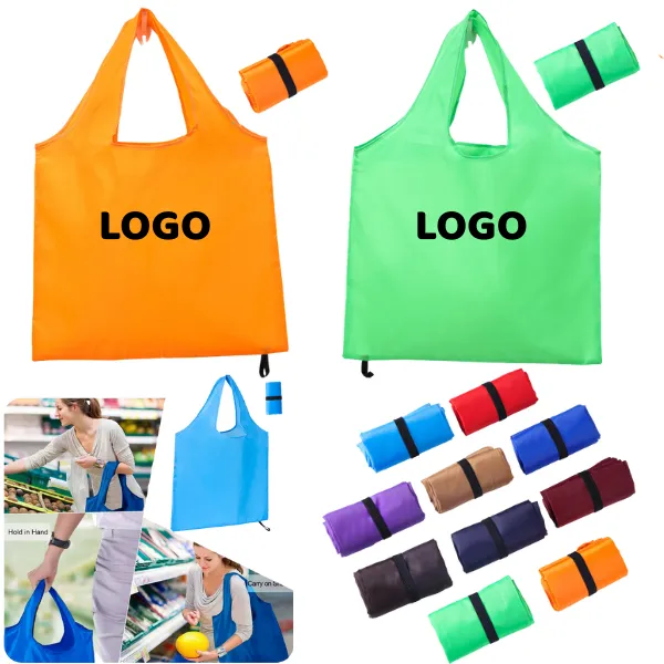 Reusable Foldable 210t Polyester Shopping Bag 2