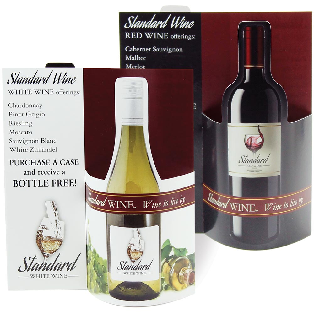 Wine Combo Wave 3D Table Tent 5