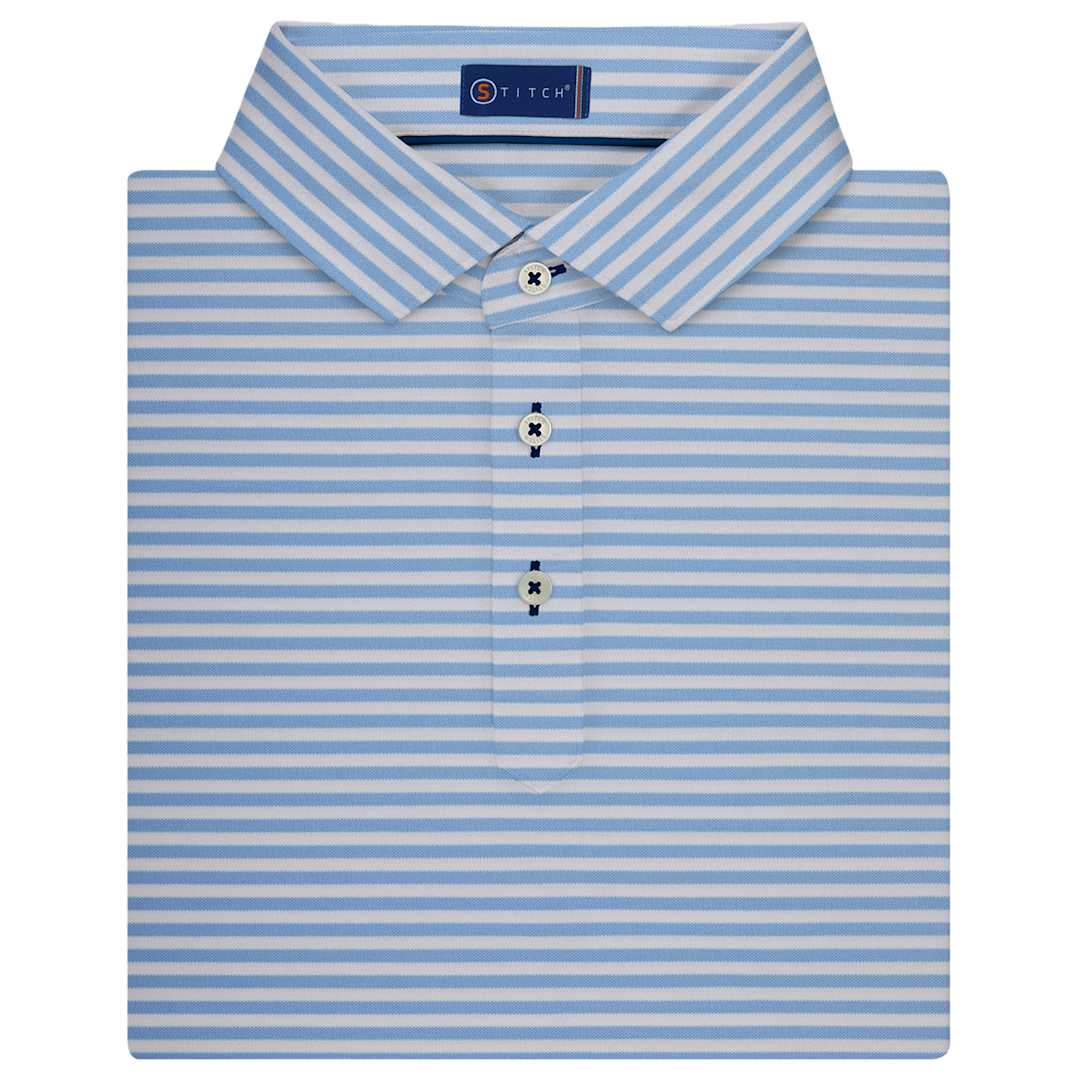 STITCH® Club Stripe Polo Shirt - Men's 8