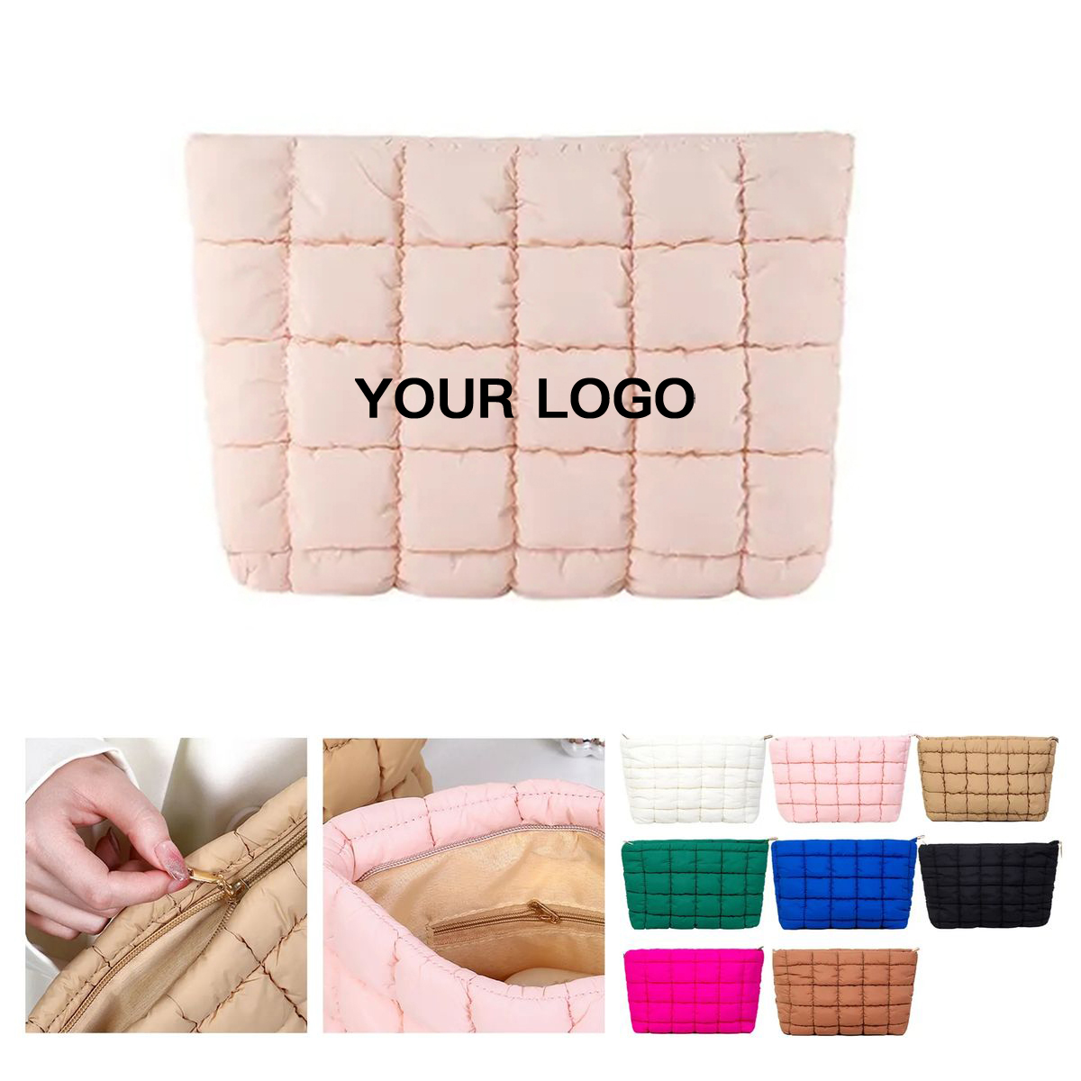 Waterproof Polyester Makeup Bag for Travel Use 7