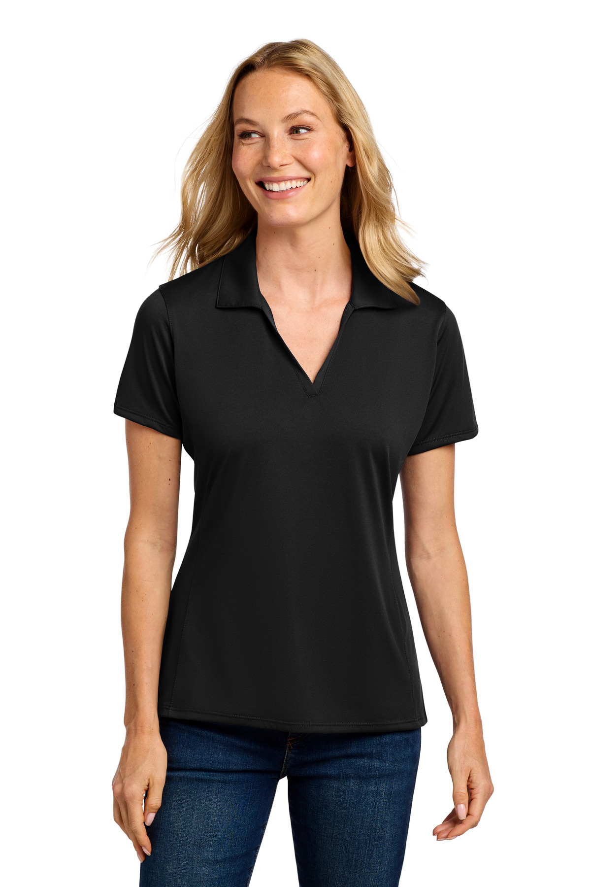 Port Authority Women's Performance Staff Polo LK398 12