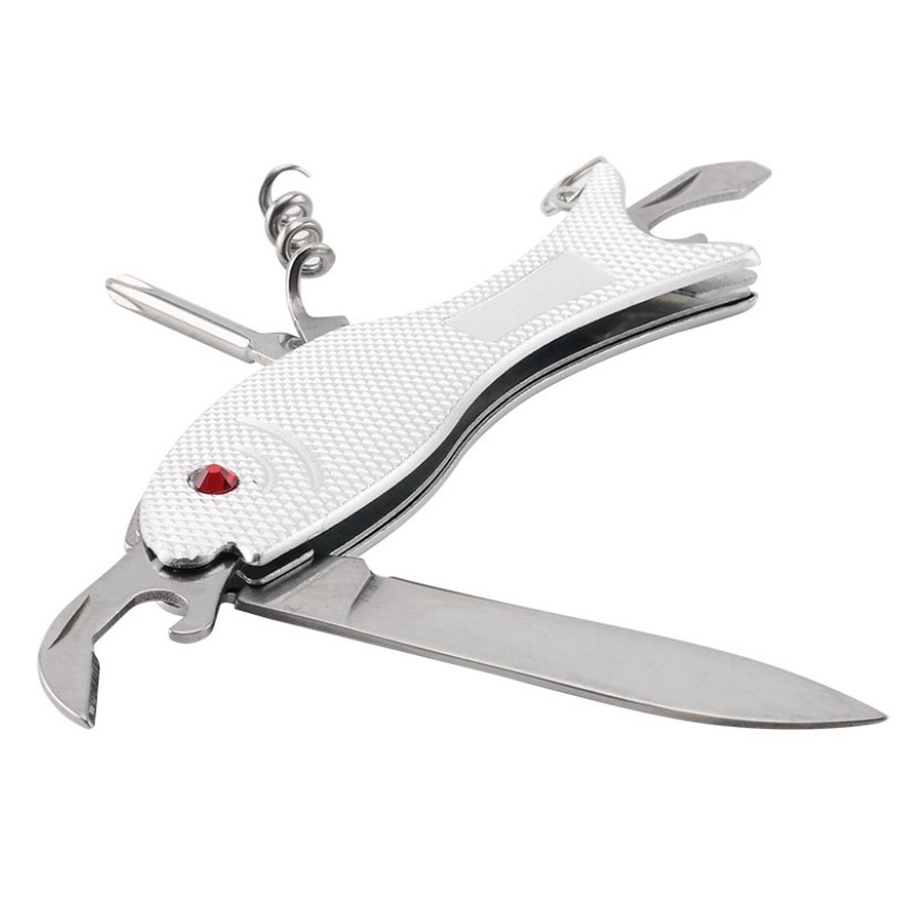 Fish Shape Stainless Steel Folding Multi-Tool 2
