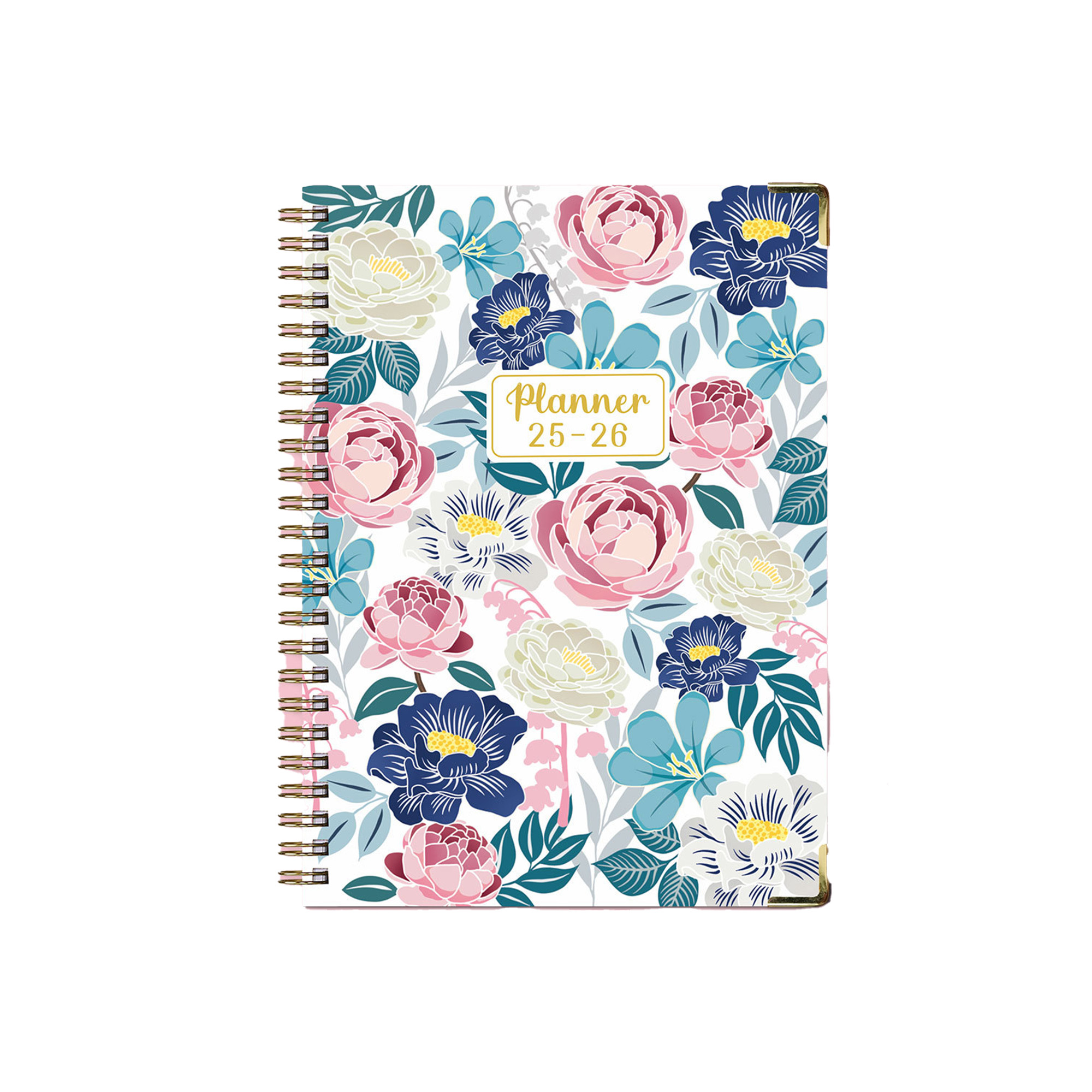 Spiral Notebook 2025-2026 English Organizer 11