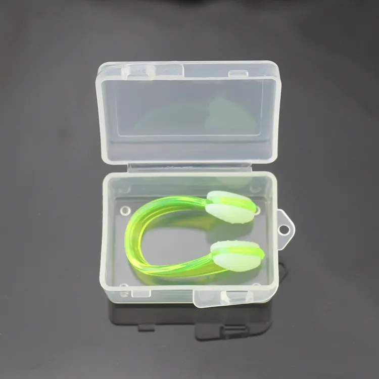 Custom logo silicone Swimming nose clip 3