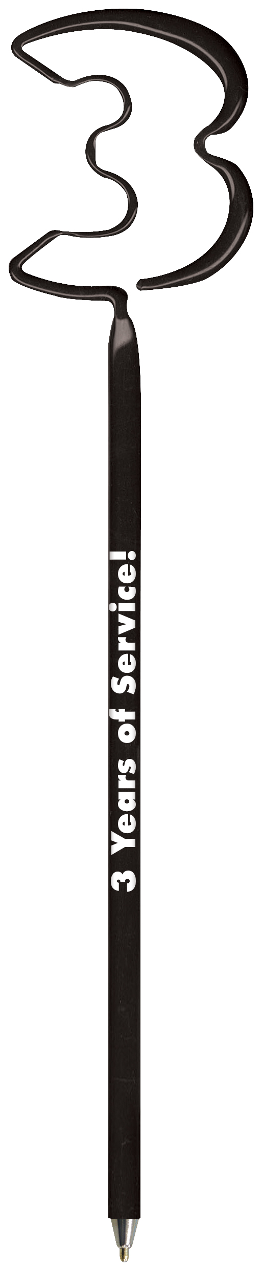 3 Inkbend Standard, Bent Pen