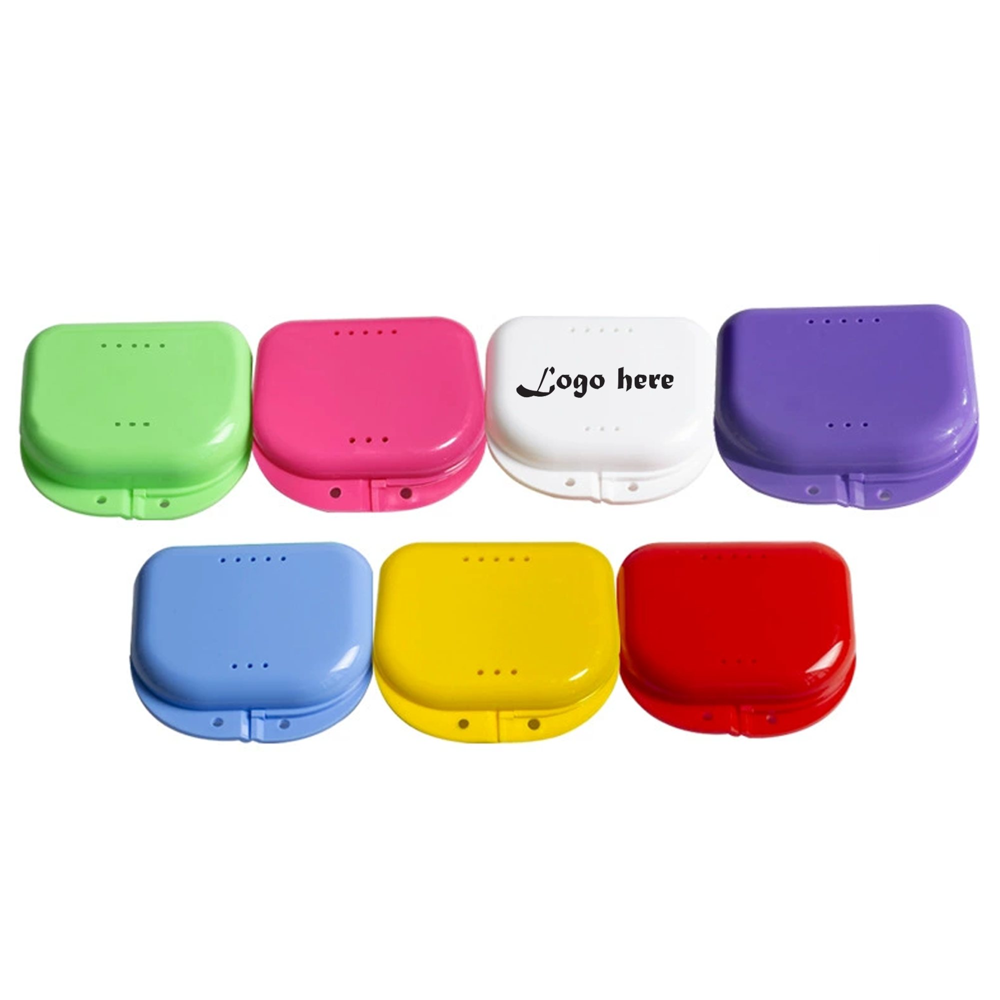 Vent Holes Mouth Guard Case Orthodontic Dental Retainer Box 2