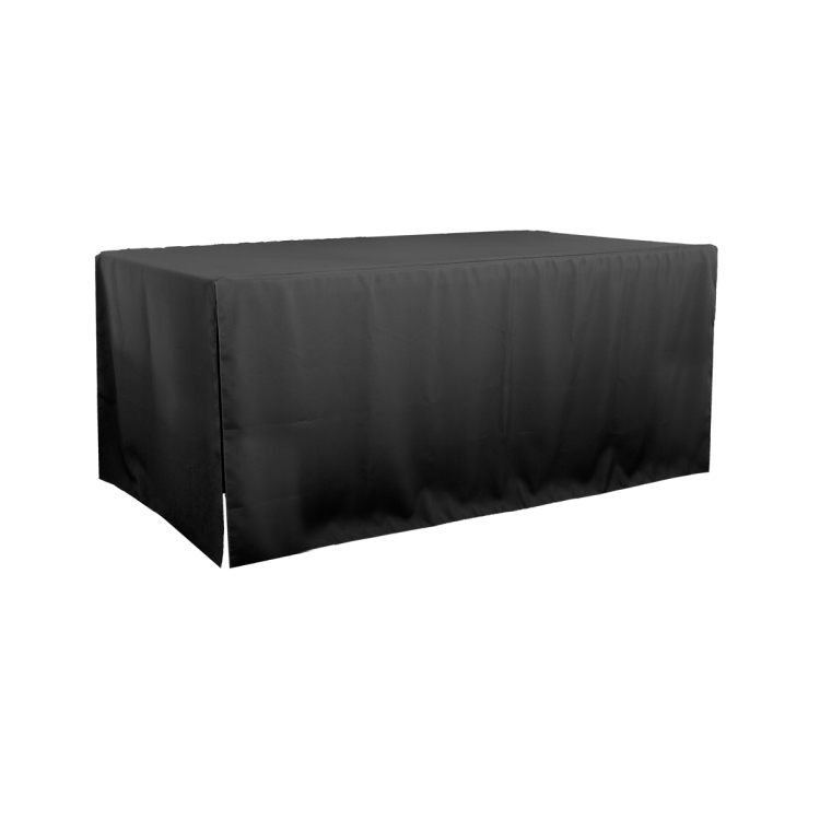 "Darley OS Eight" 3-Sided Throw Style Table Covers All Over Full Color Dye Sublimation Imprint - Fit 14