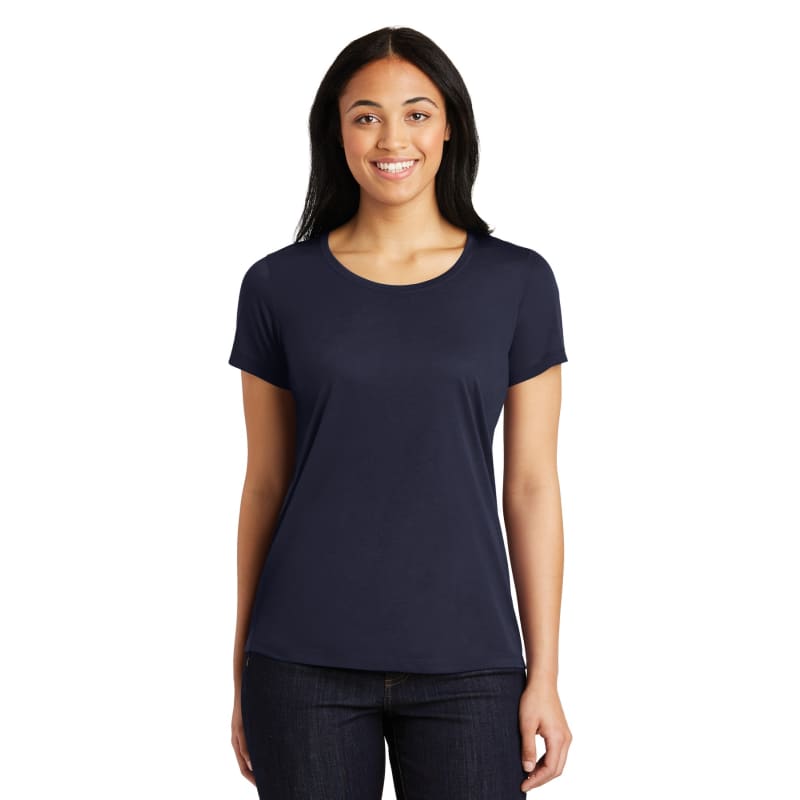 Sport-Tek Women's PosiCharge Competitor Cotton Touch Scoop Neck Tee. 40