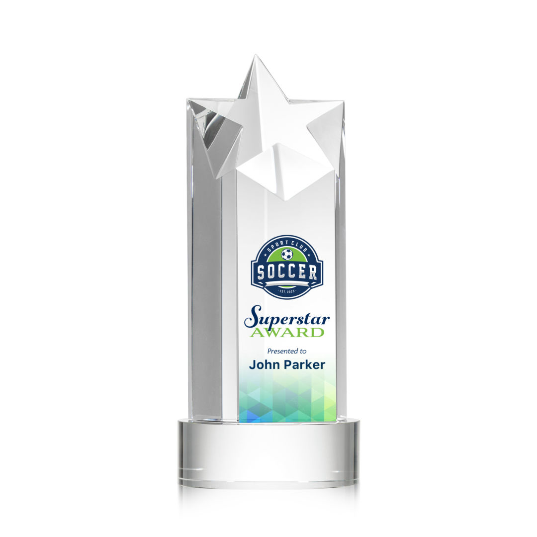 Berkeley VividPrint™ Award on Stanrich Base - Clear 11
