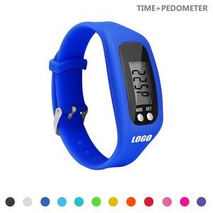 Sports Bracelet Watch With Pedometer Digital Display And Adjustable Band 13