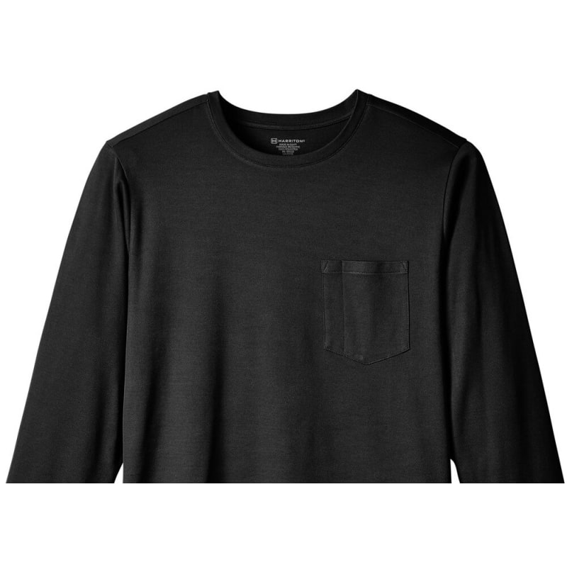 Harriton Unisex Charge Snag And Soil Protect Long-Sleeve T-Shirt 3