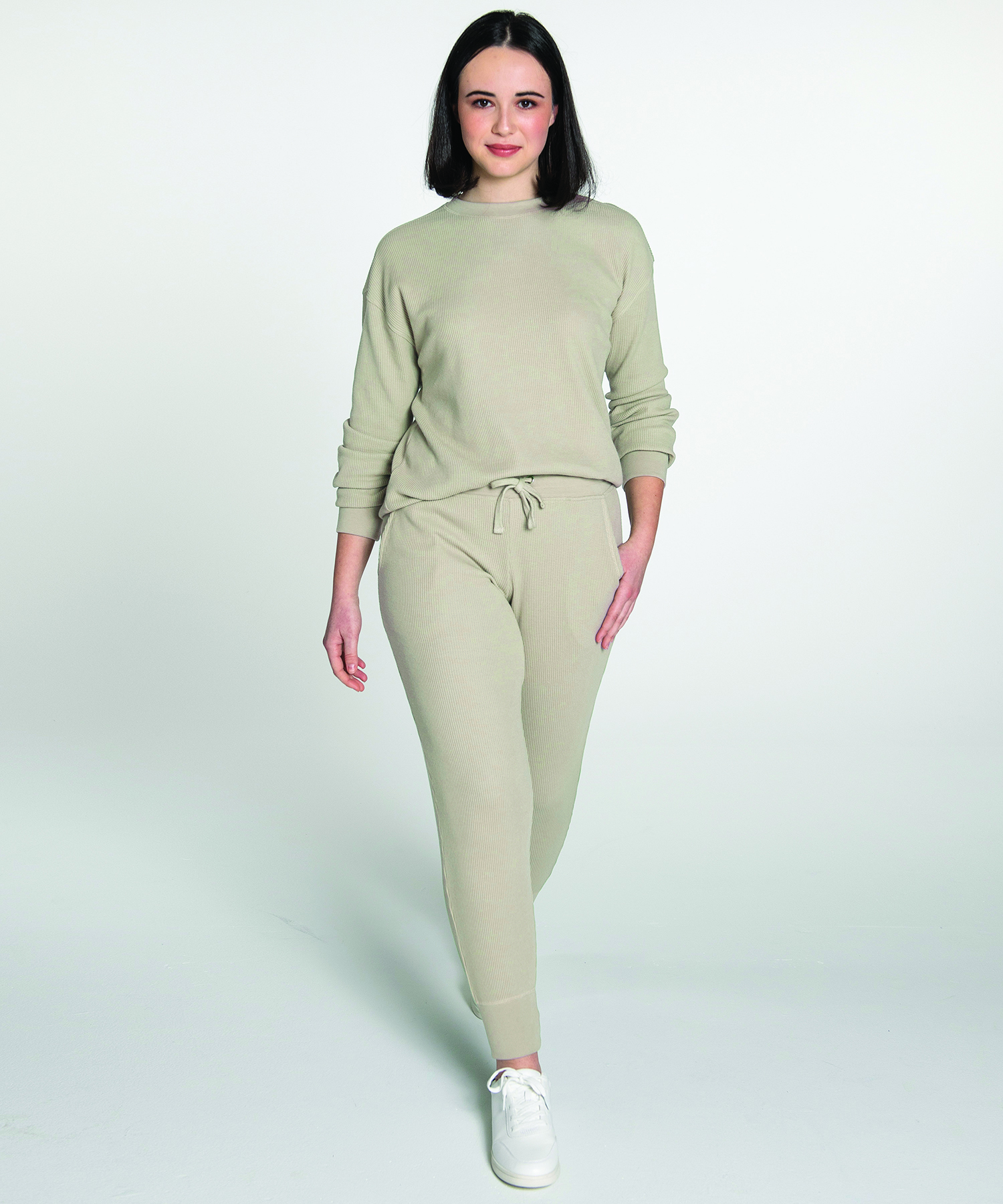 Women’s Lightweight Waffle Joggers 34