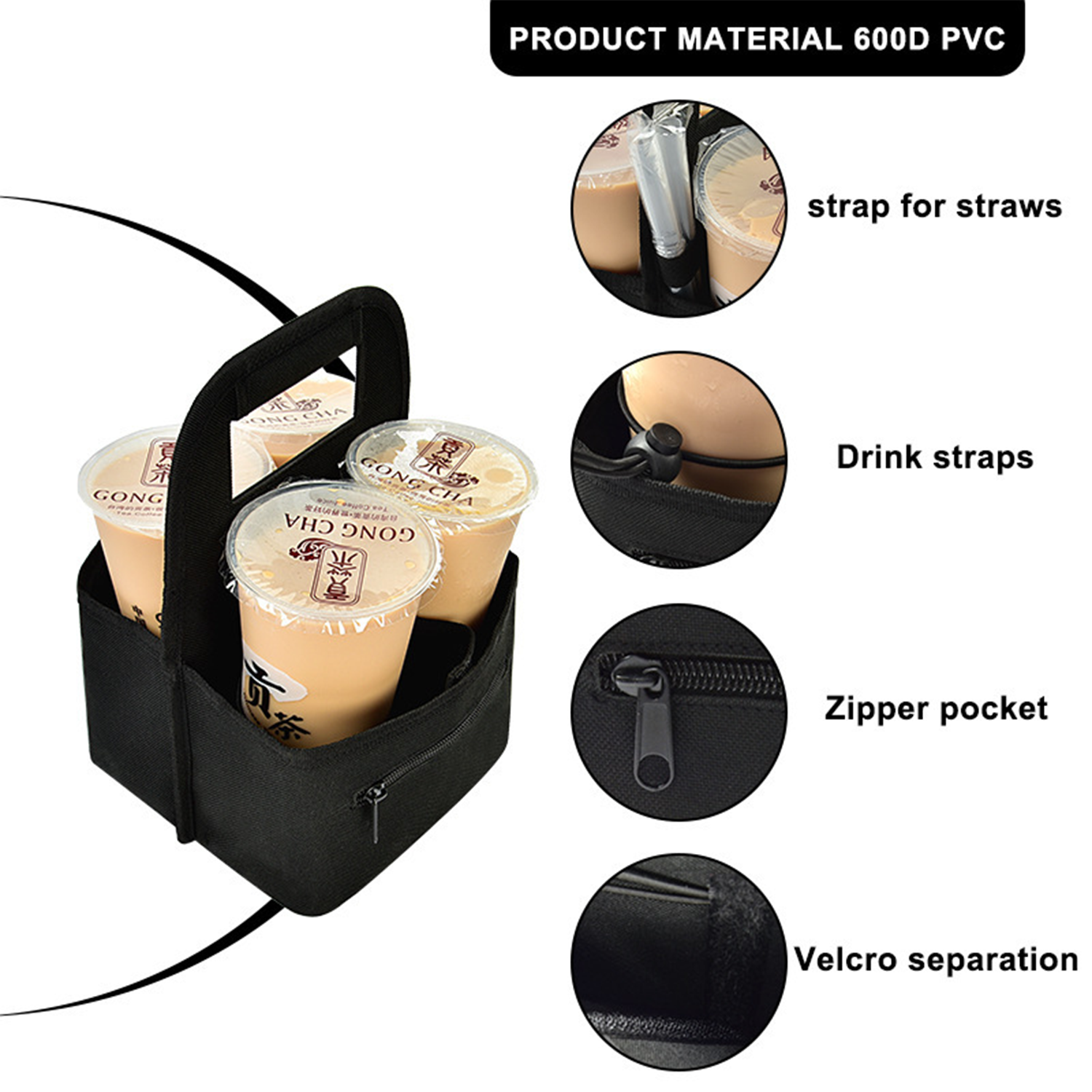 Reusable Insulated Coffee Cup Carrier 5