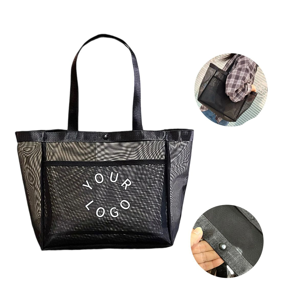 Transparent Beach Tote Bag for Summer 2