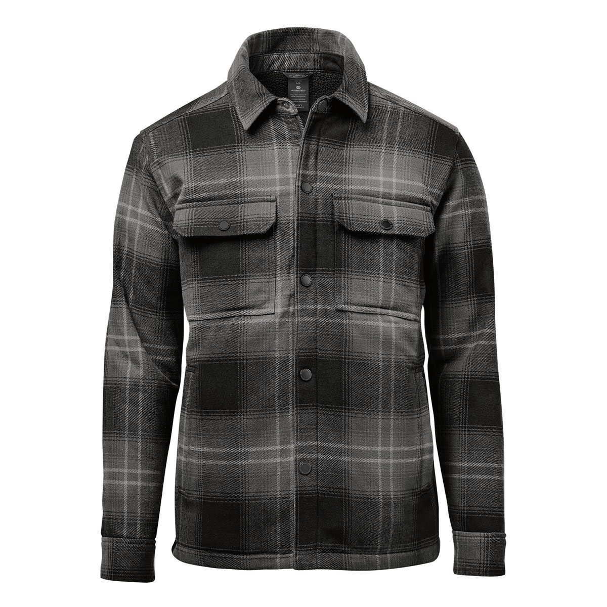 Stormtech Men's Highland Sherpa Lined Plaid Jacket 33