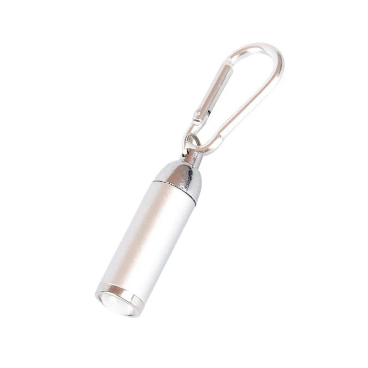 Compact Aluminum Flashlight with Silkscreen Logo Printing 2