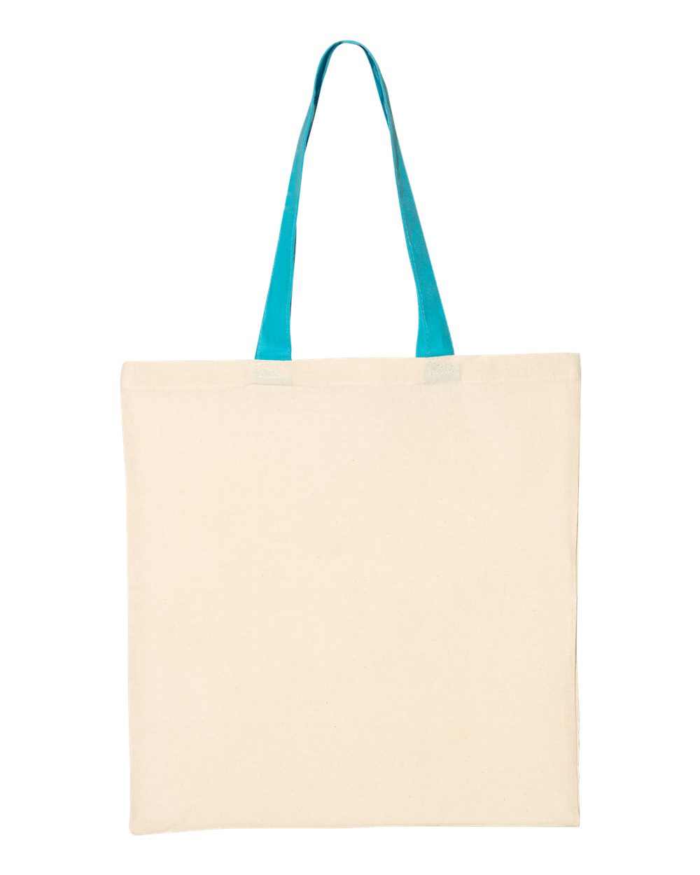 Economical Tote with Contrast-Color Handles - QTB6000, custom tote bag with logo imprint 13
