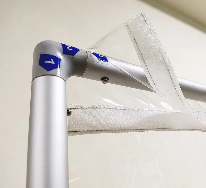 Floor Standing Sneeze Shield (2.5ft x 6.5ft) 3