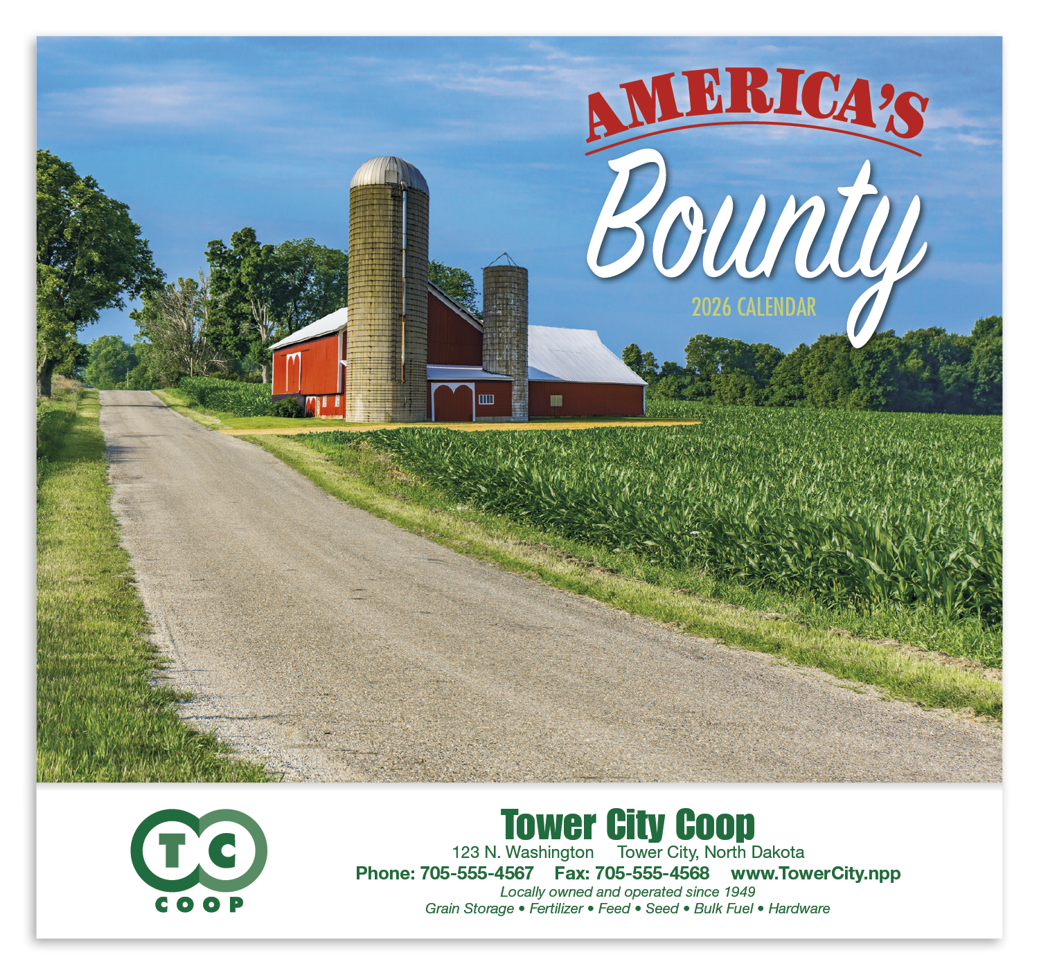 HotLine® Products America's Bounty Appointment Calendar - Stapled 66