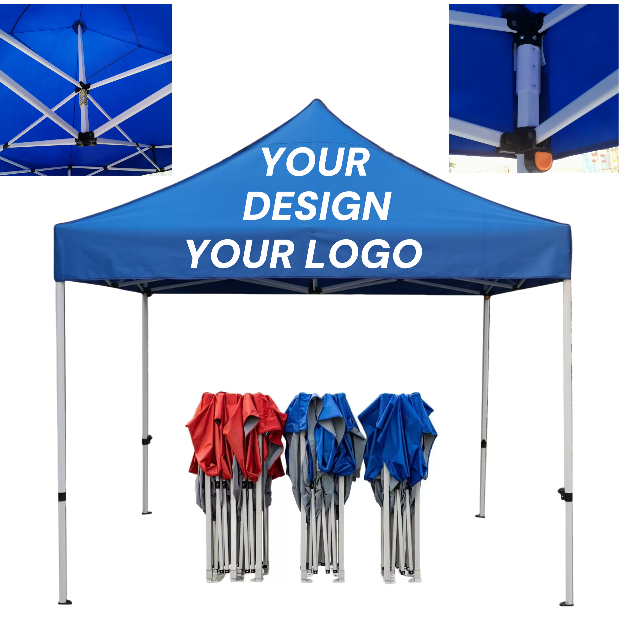 10 x 10ft Outdoor Pop Up Exhibition Tent With Canopy 1
