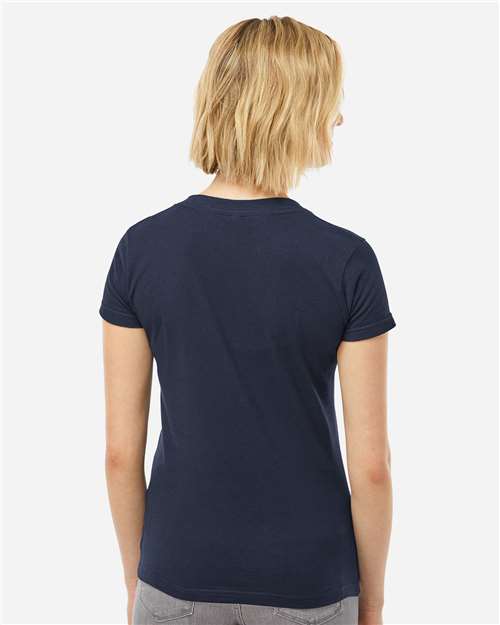 Women's Fine Jersey V-Neck T-Shirt - 214 66