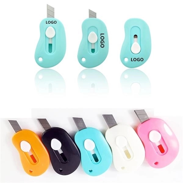 Mini Retractable Utility Knife Box Cutter Letter Opener 4