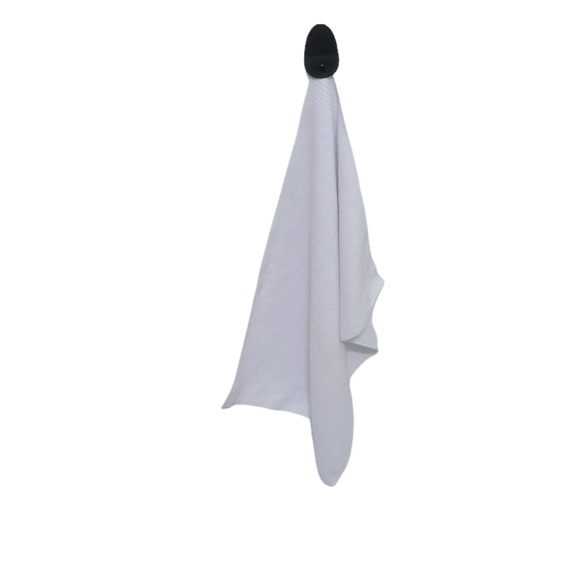 Screen Printed 400GSM Magnetic Leather Clip Microfiber Waffle Golf Towel 7