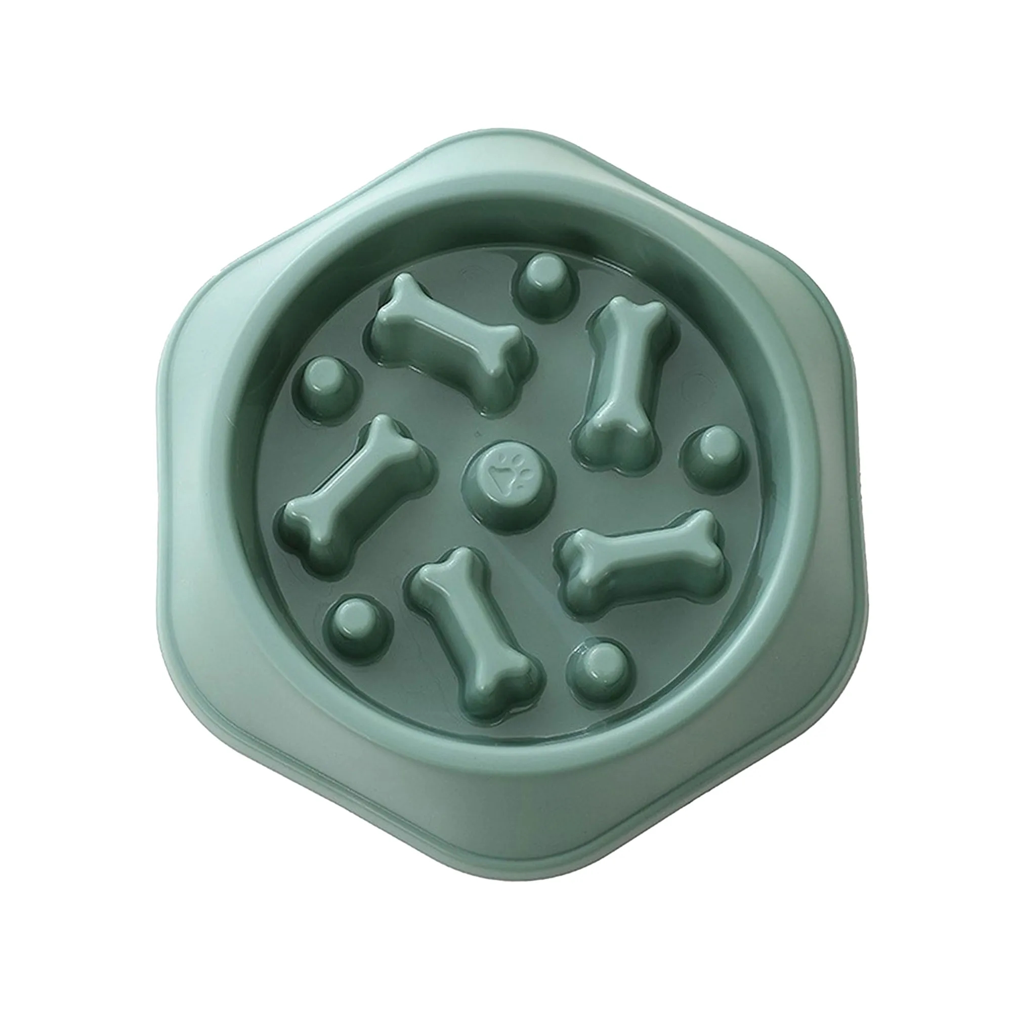Dog Bowl Slow Feeder Water For Small Medium Puppy 12