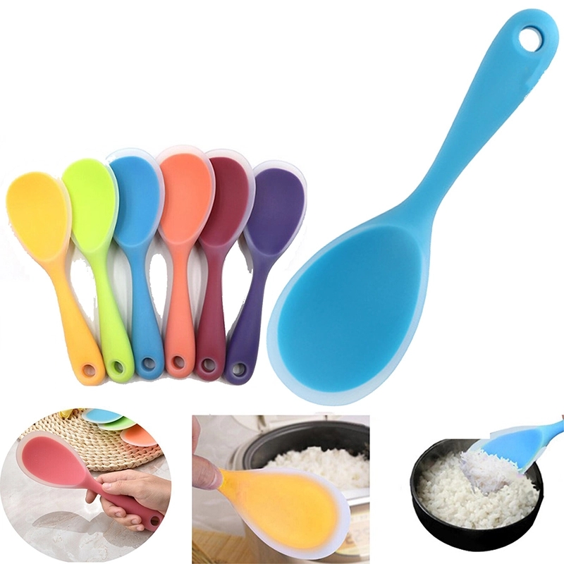Non Stick Silicone Rice Spoon Paddle 7