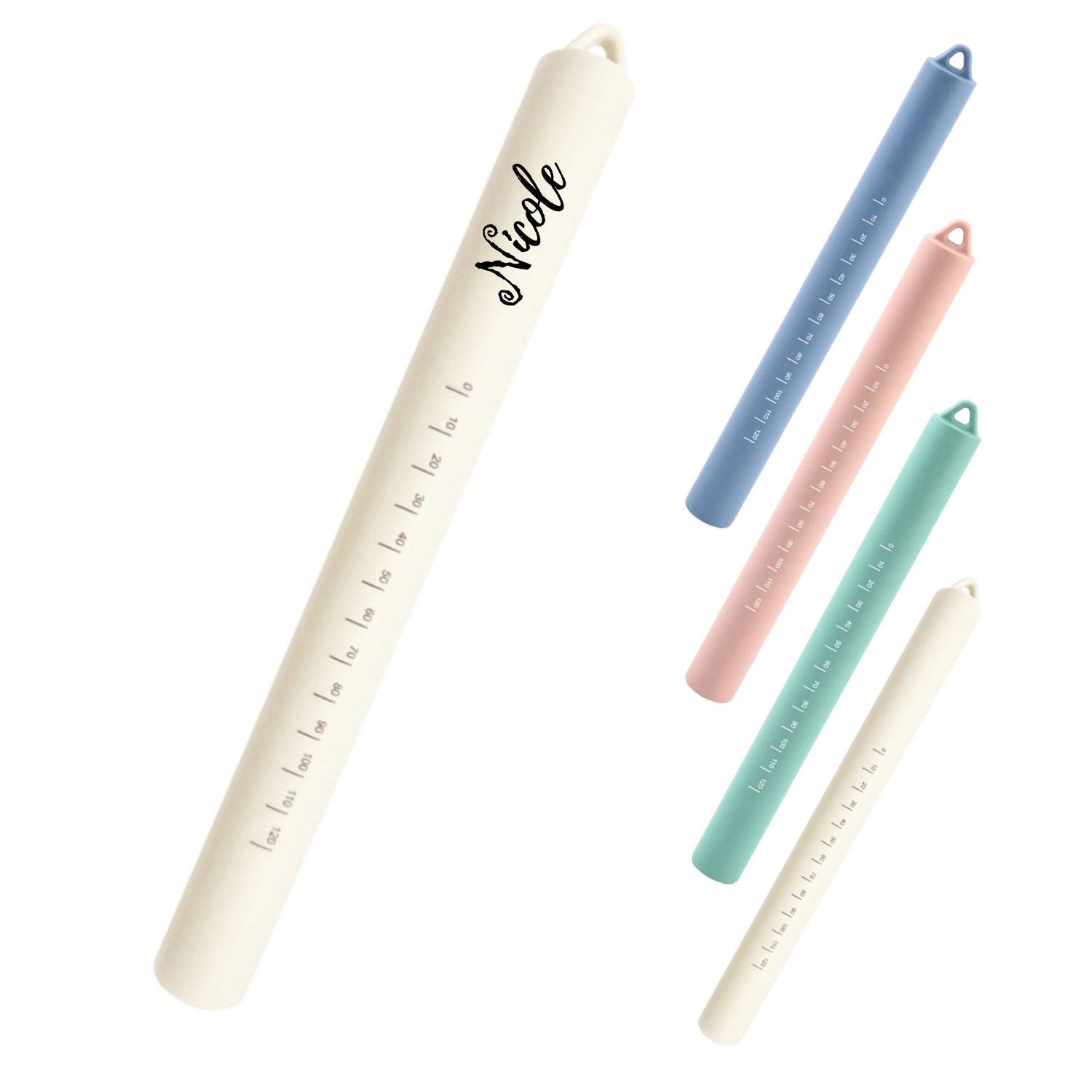 Silicone Stainless Steel Rolling Pin 11