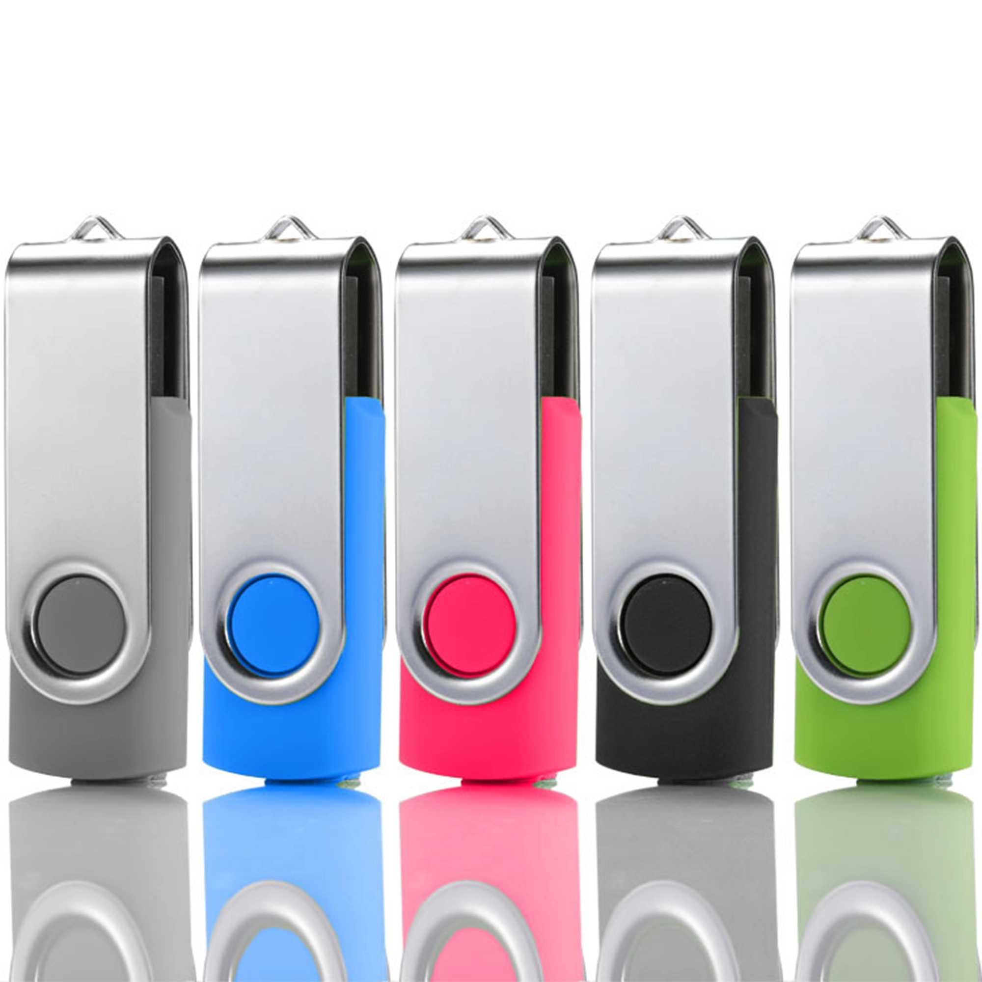 2GB USB Flash Storage with 360 degree Rotated Design MOQ50