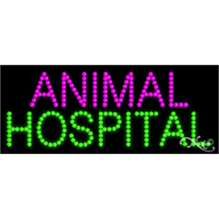 Animal Hospital LED Sign 2