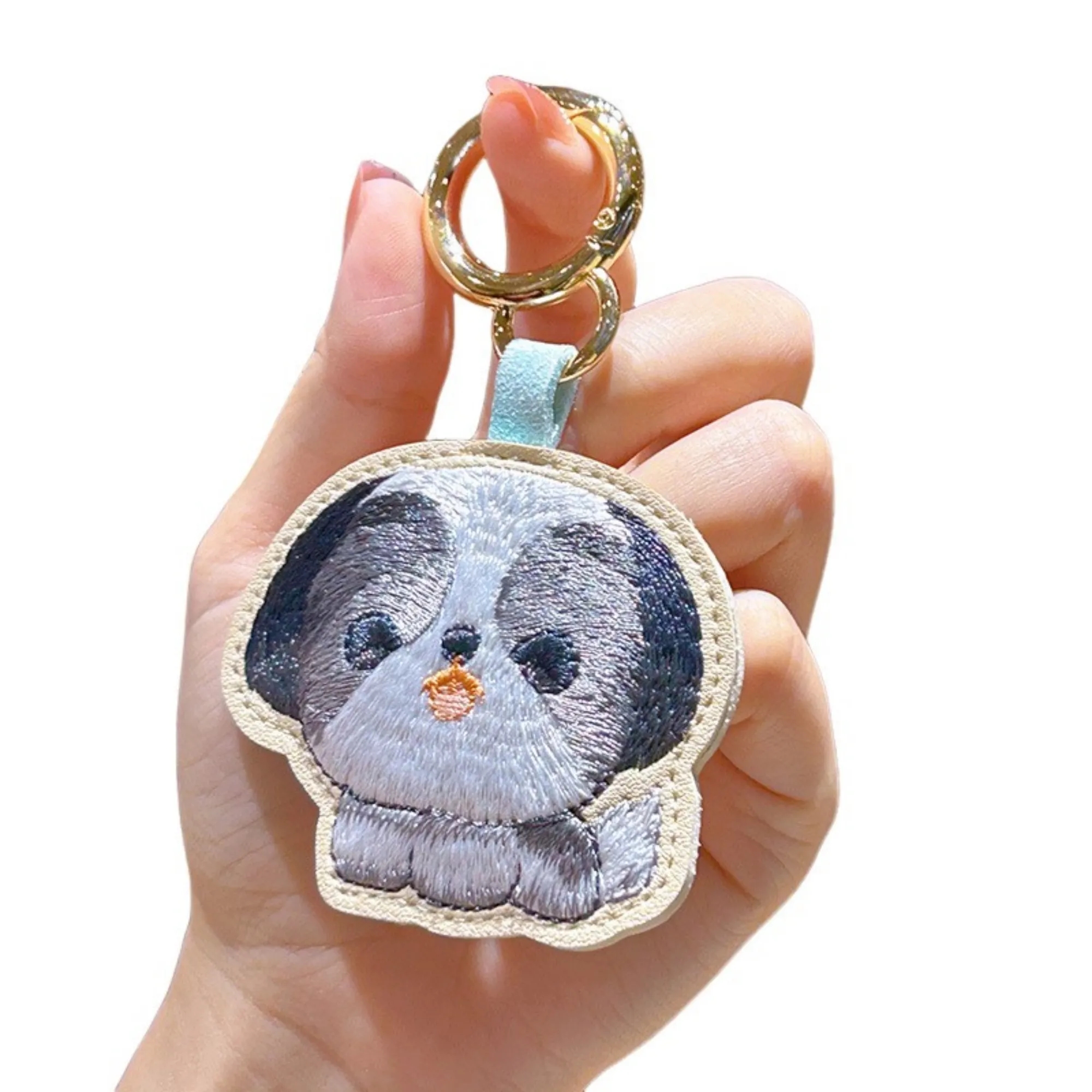 PU Leather Keychain 4