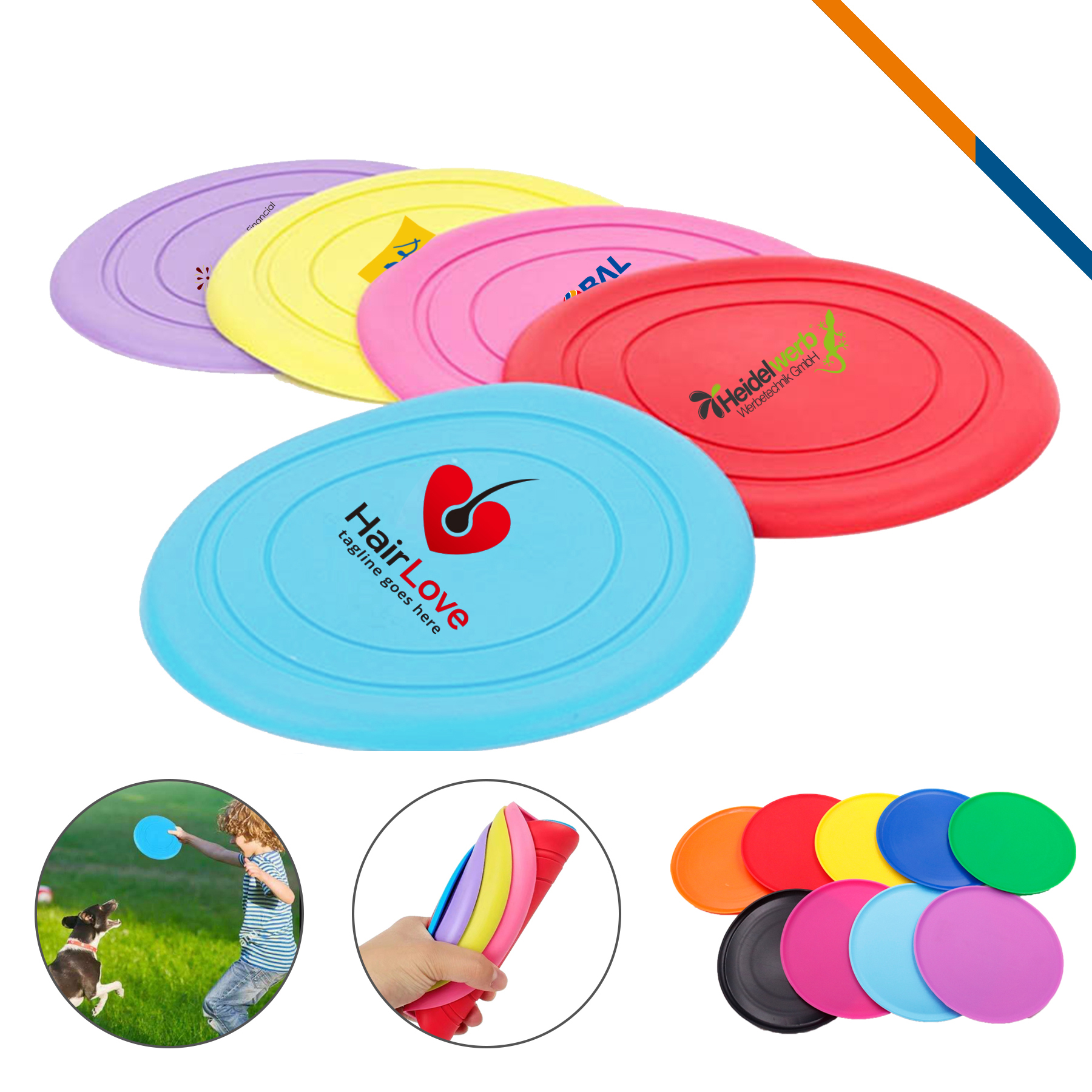 Brandy Silicone Flying Disc 4