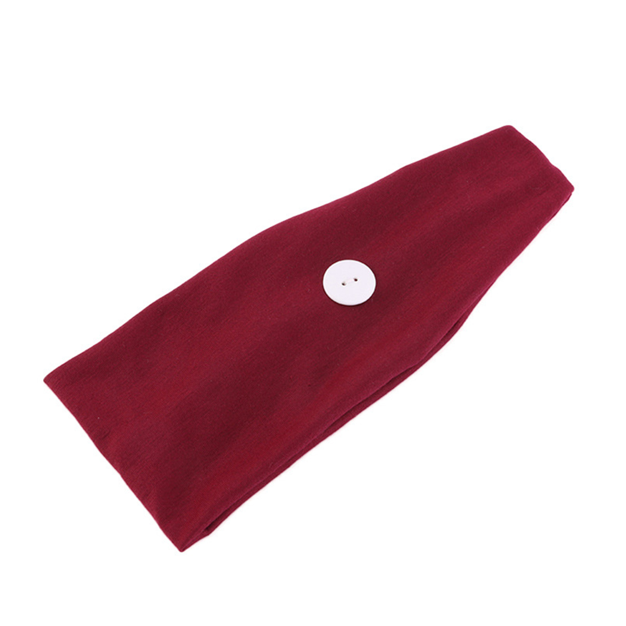 Cotton Sweatband With Mask Button Holder 7