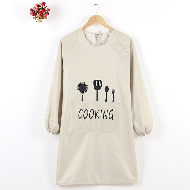 Waterproof Long Sleeve Adults Kitchen Aprons Overalls 10