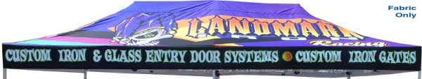 Tent Top Fabric Replacement 10x 20 Full Graphics 2