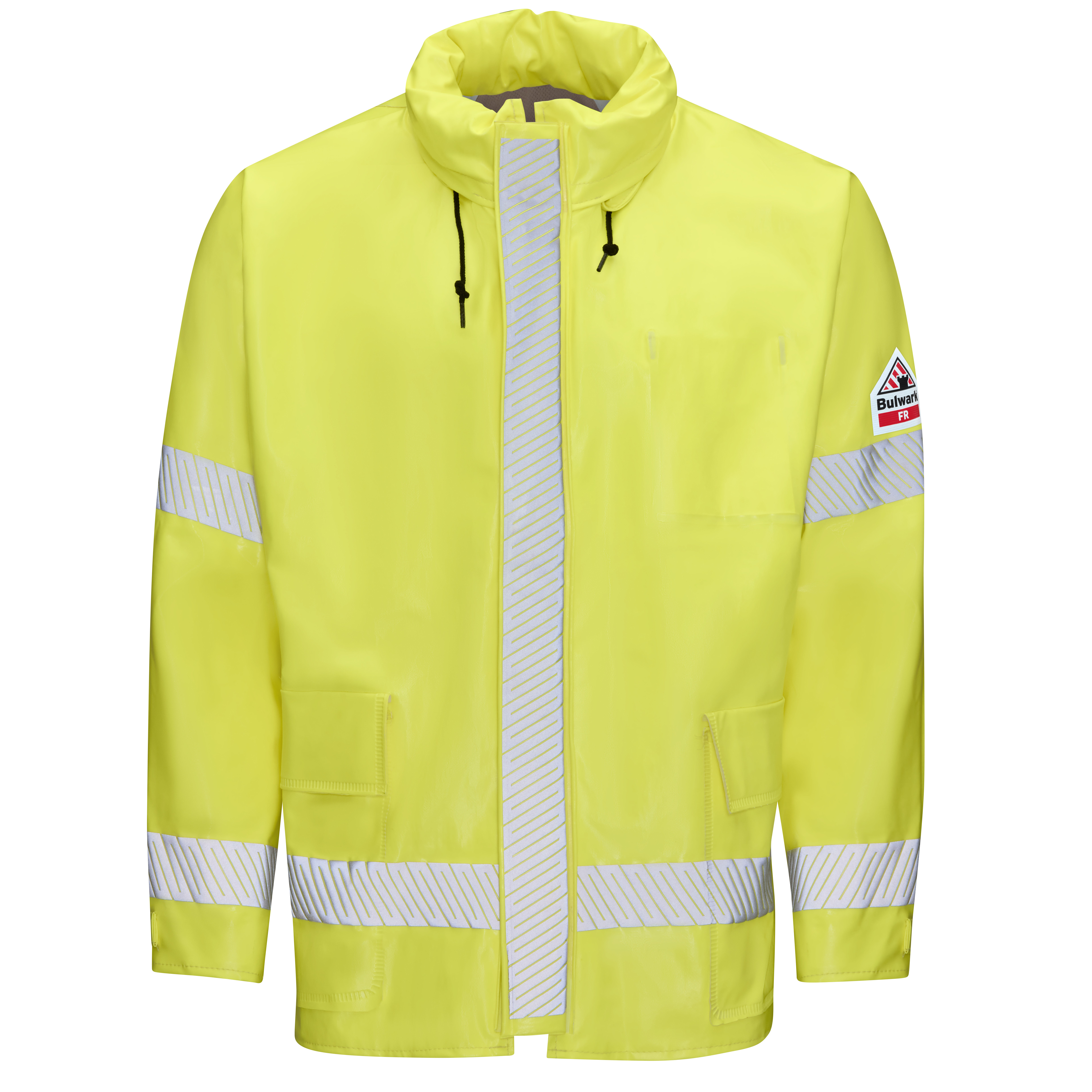 Bulwark® Men's FR Hi-Visibility Rain Jacket 2