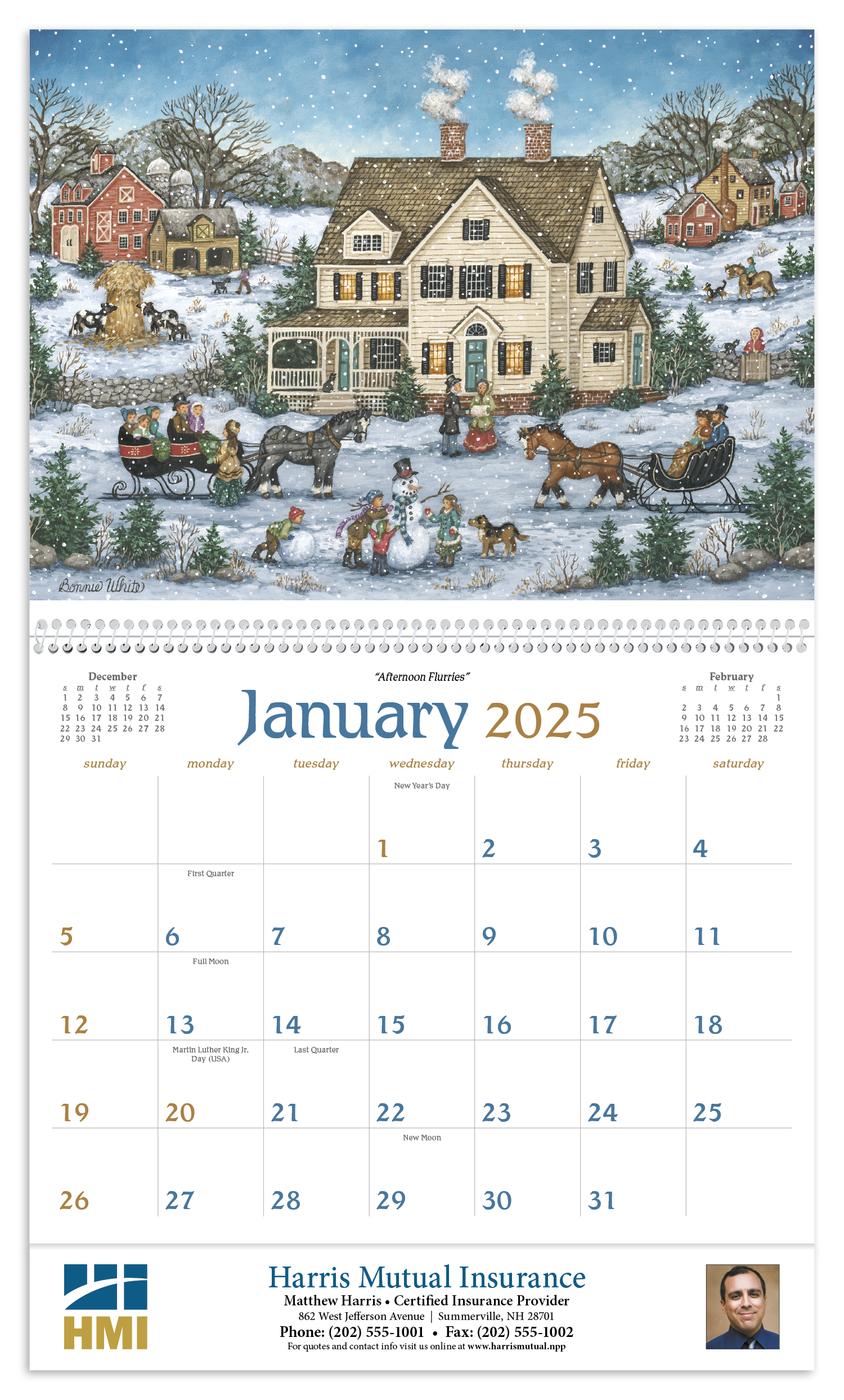 Triumph® Calendars Folk Art Calendar 32
