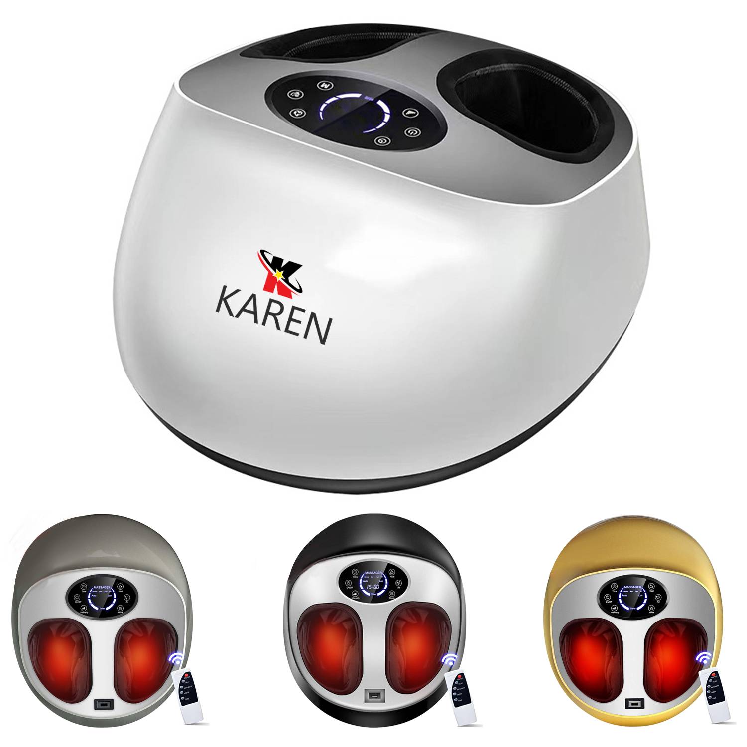Electric Deep Kneading Heated Foot Massager