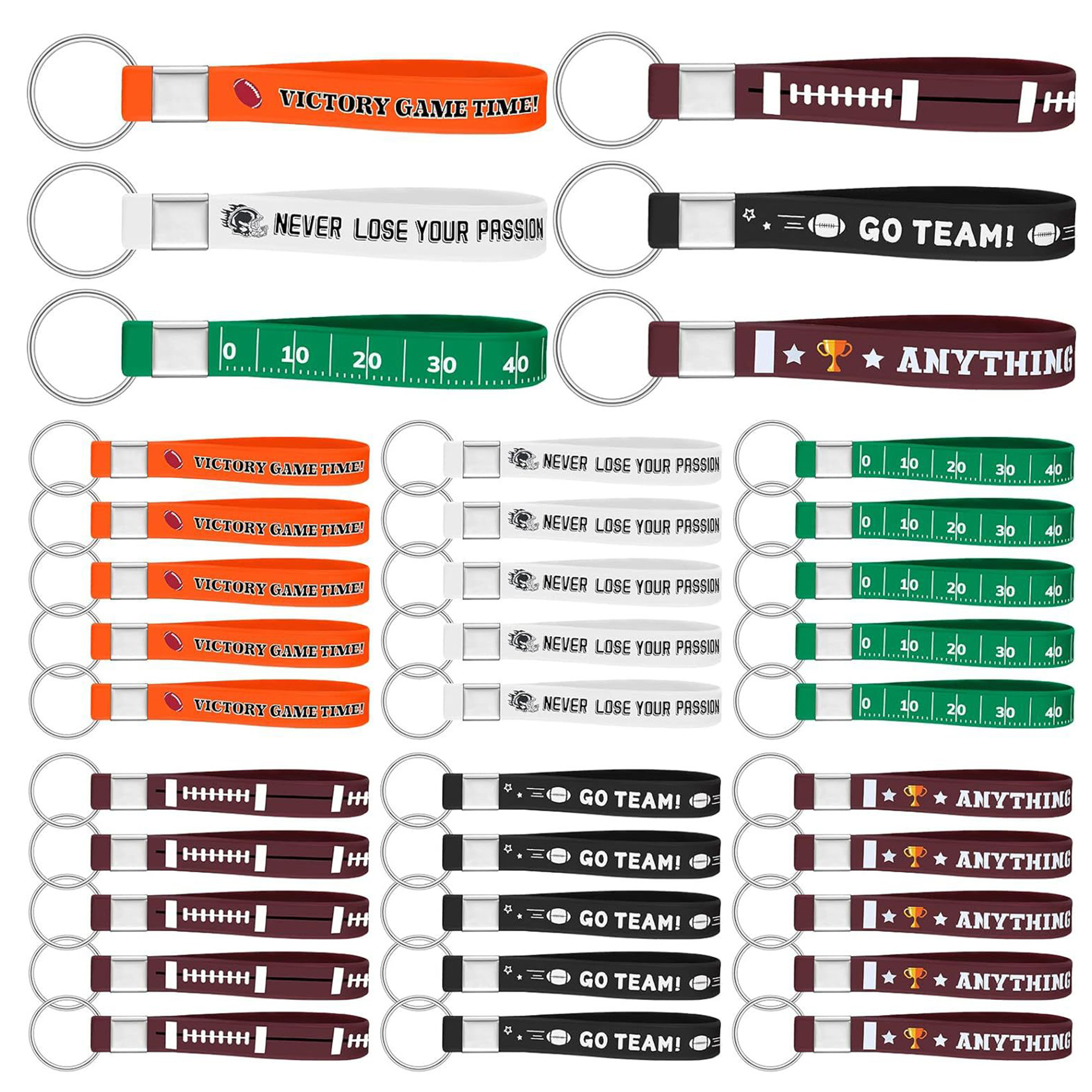 Full Color Silicone Key Chain 3
