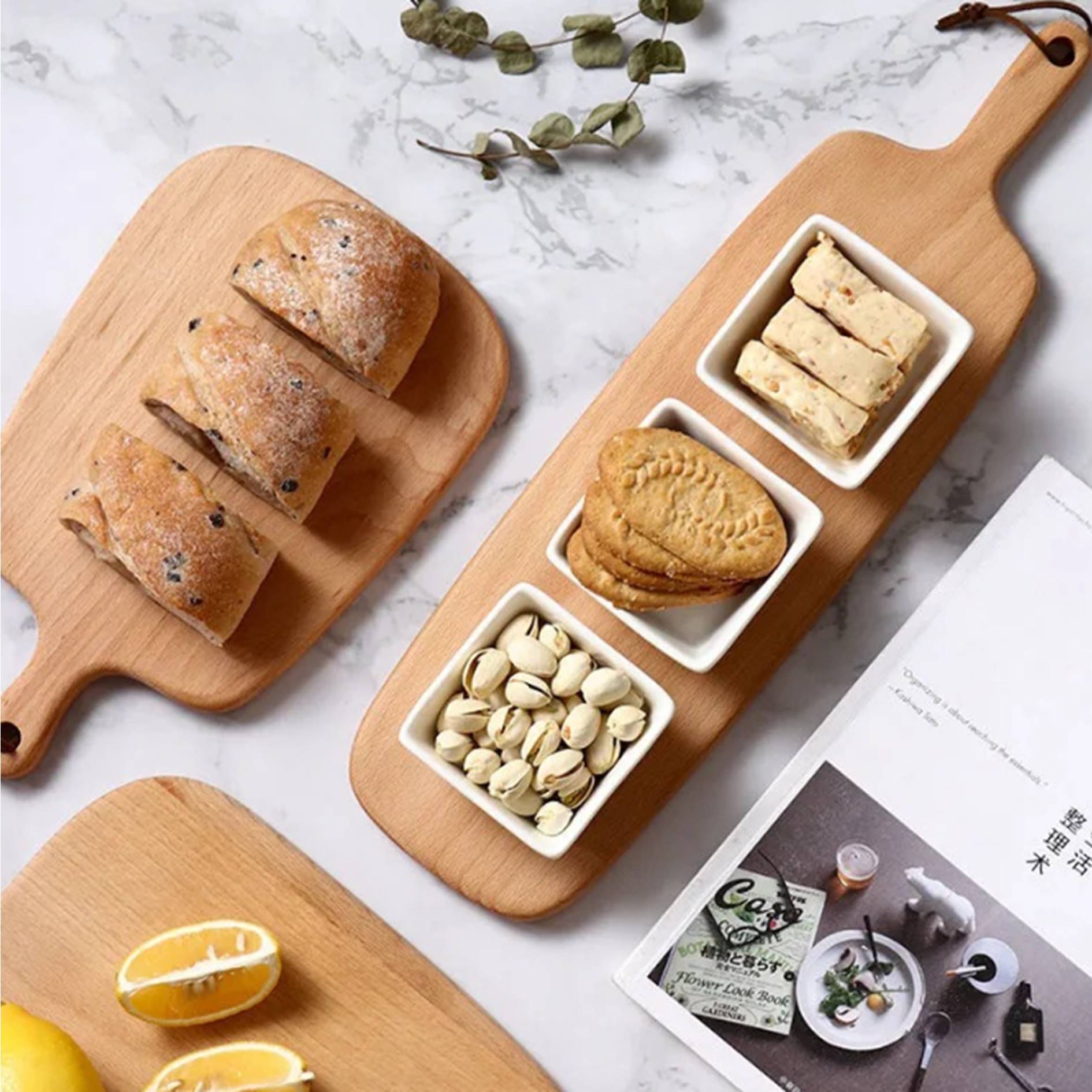 Bamboo Cutting Serving Board 2