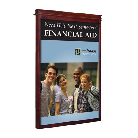 24w x 36h Maple Wall Frame