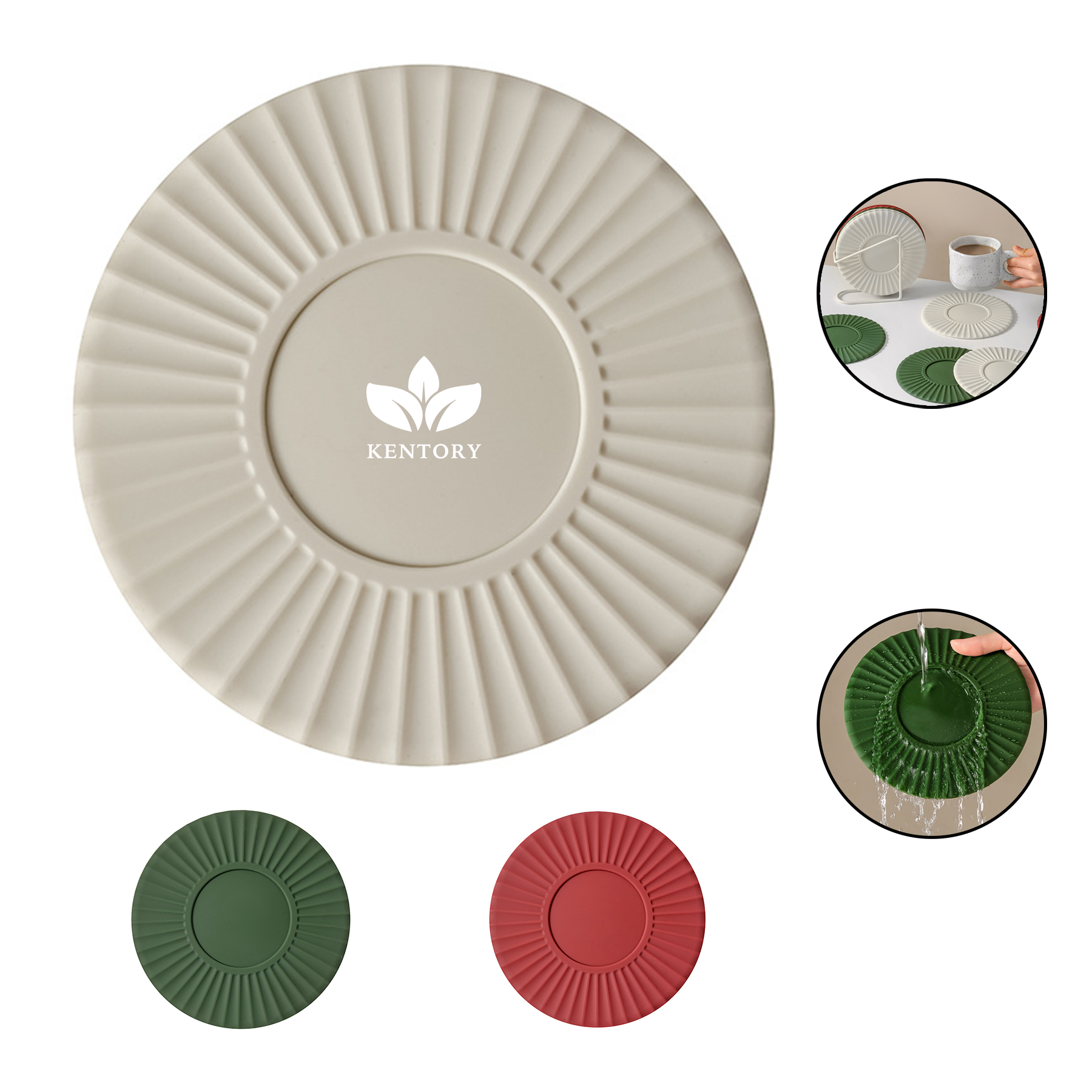 Silicone Coasters For Tabletop Protection 2