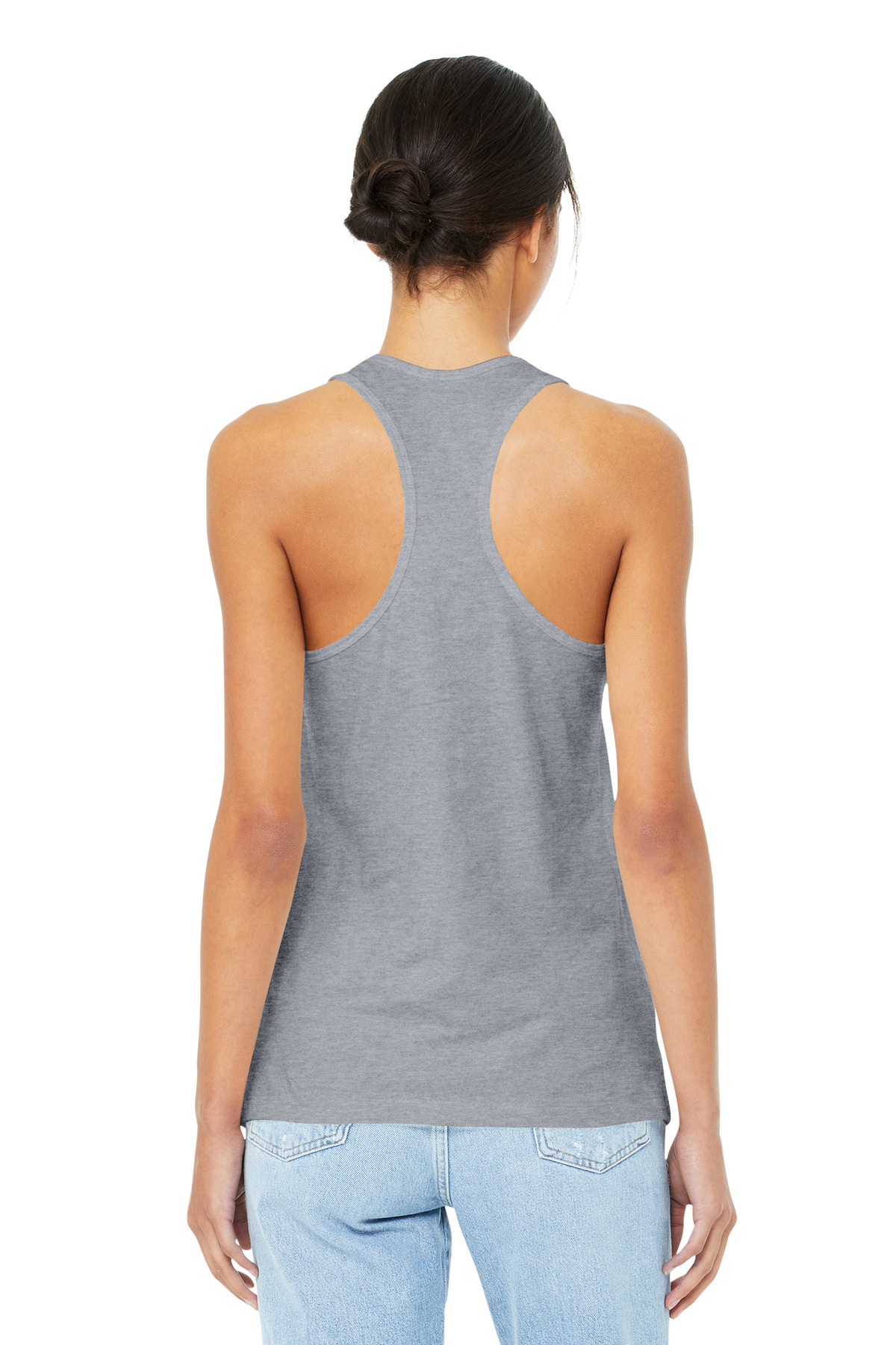 BELLA+CANVAS Women's Jersey Racerback Tank. BC6008 3