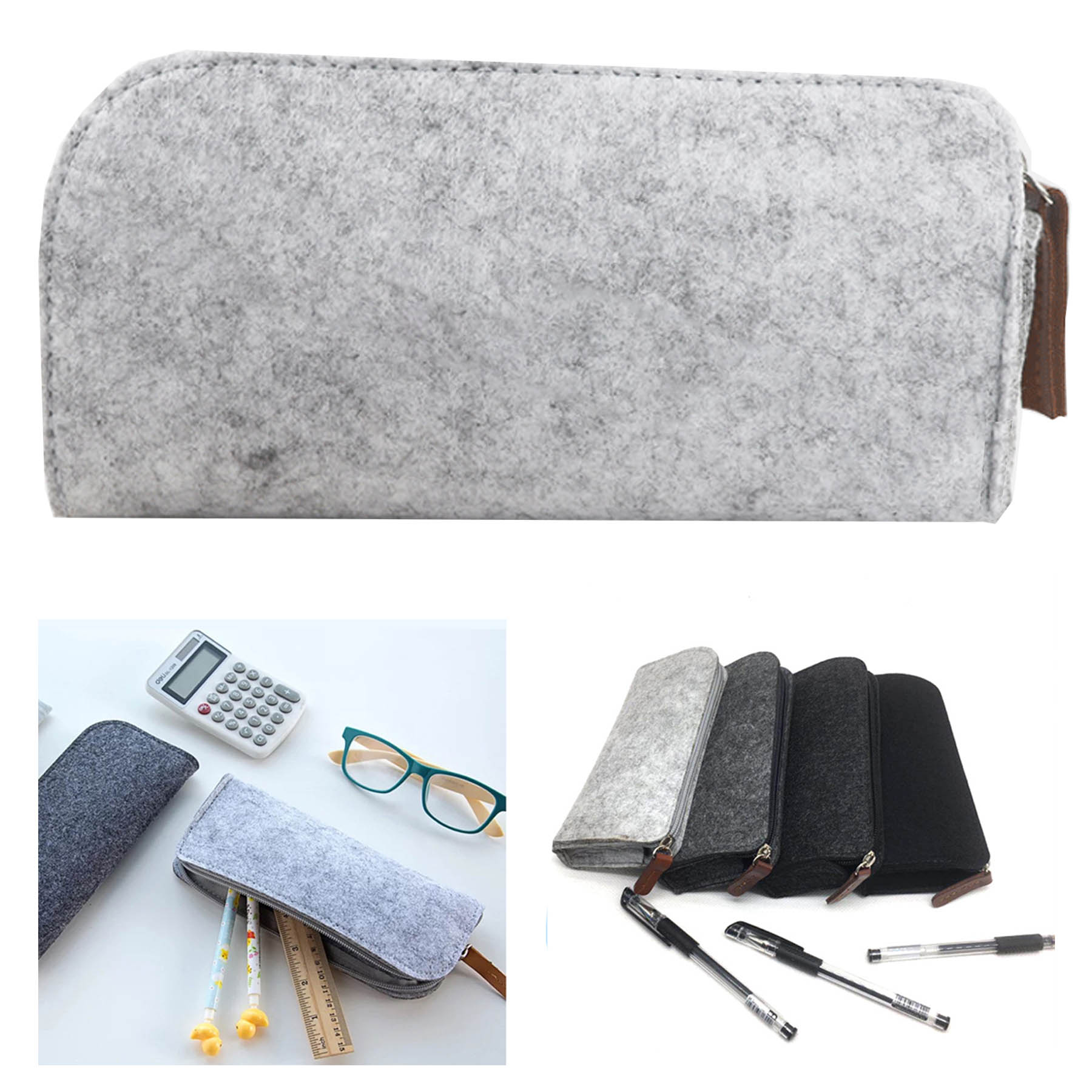 Felt Pen Pouch Flat Style 2