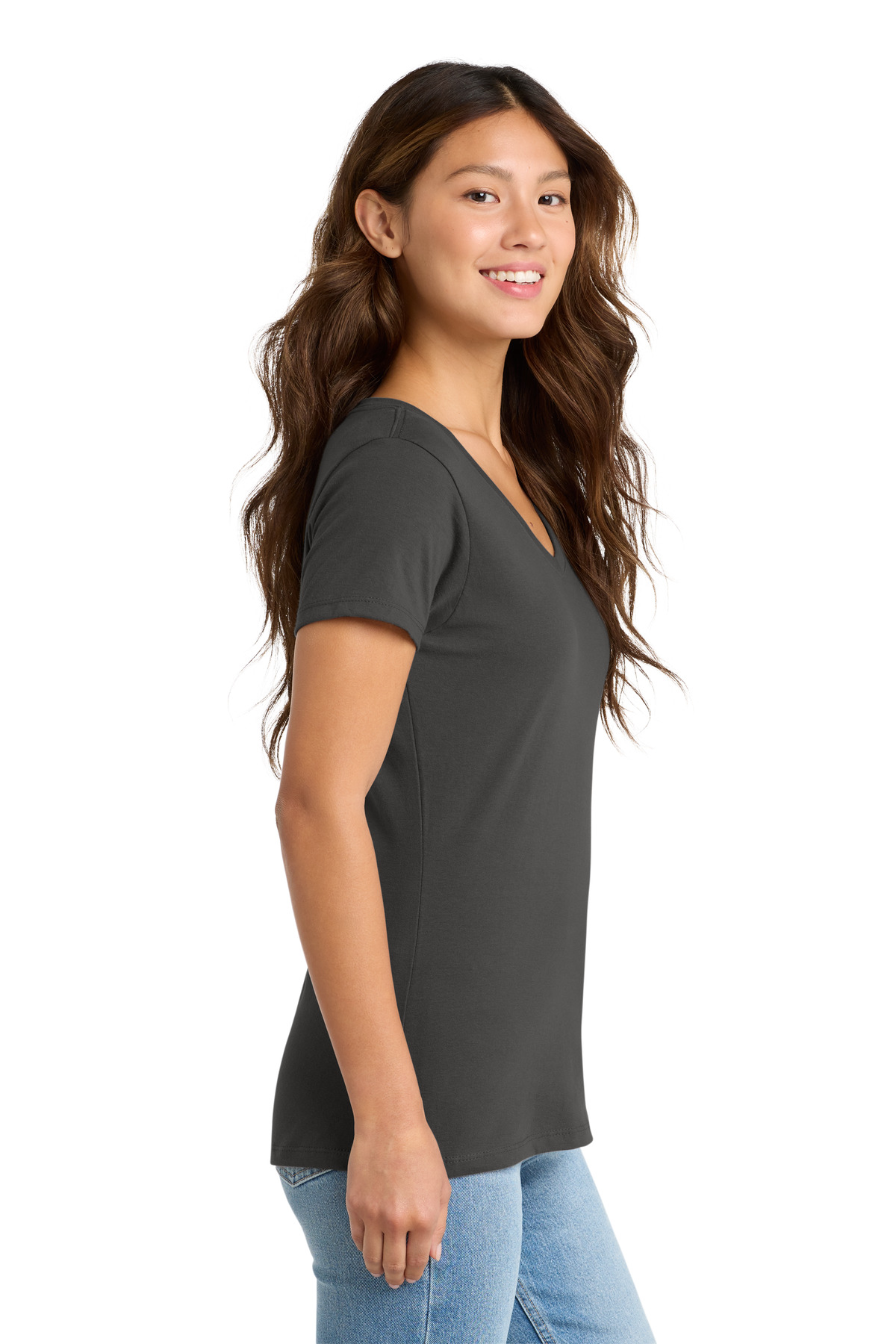 Port & Co Women's Fan Favorite V-Neck Tee. LPC450V 62